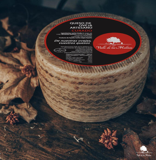 QUESO CURADO ARTESANO PAGO VALLE DE LOS MOLINOS