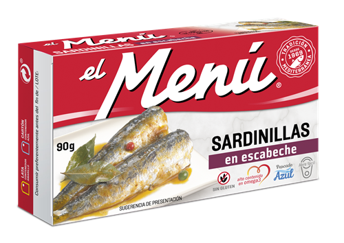 SARDINILLA ESCABECHE RR-90 "MENU"