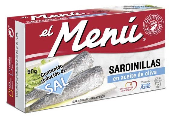 SARDINILLA BAJA EN SAL A. OLIVA RR-90 "MENU"